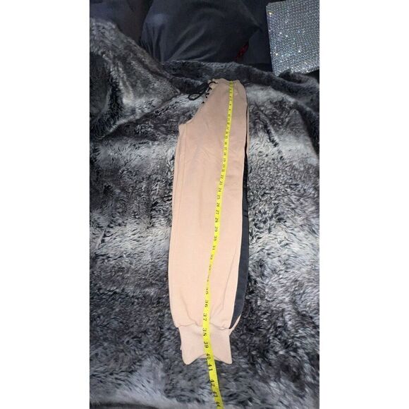 Tiger Mist Jogger Beige/Black Pacifica Lace -Up Track Pants, Size Xs - Picture 9 of 14